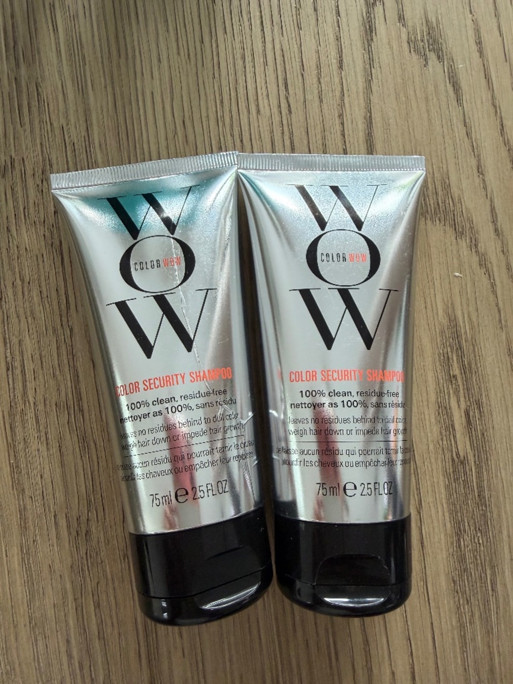 Color Security Travel Shampoo 2.5oz - 2 pack